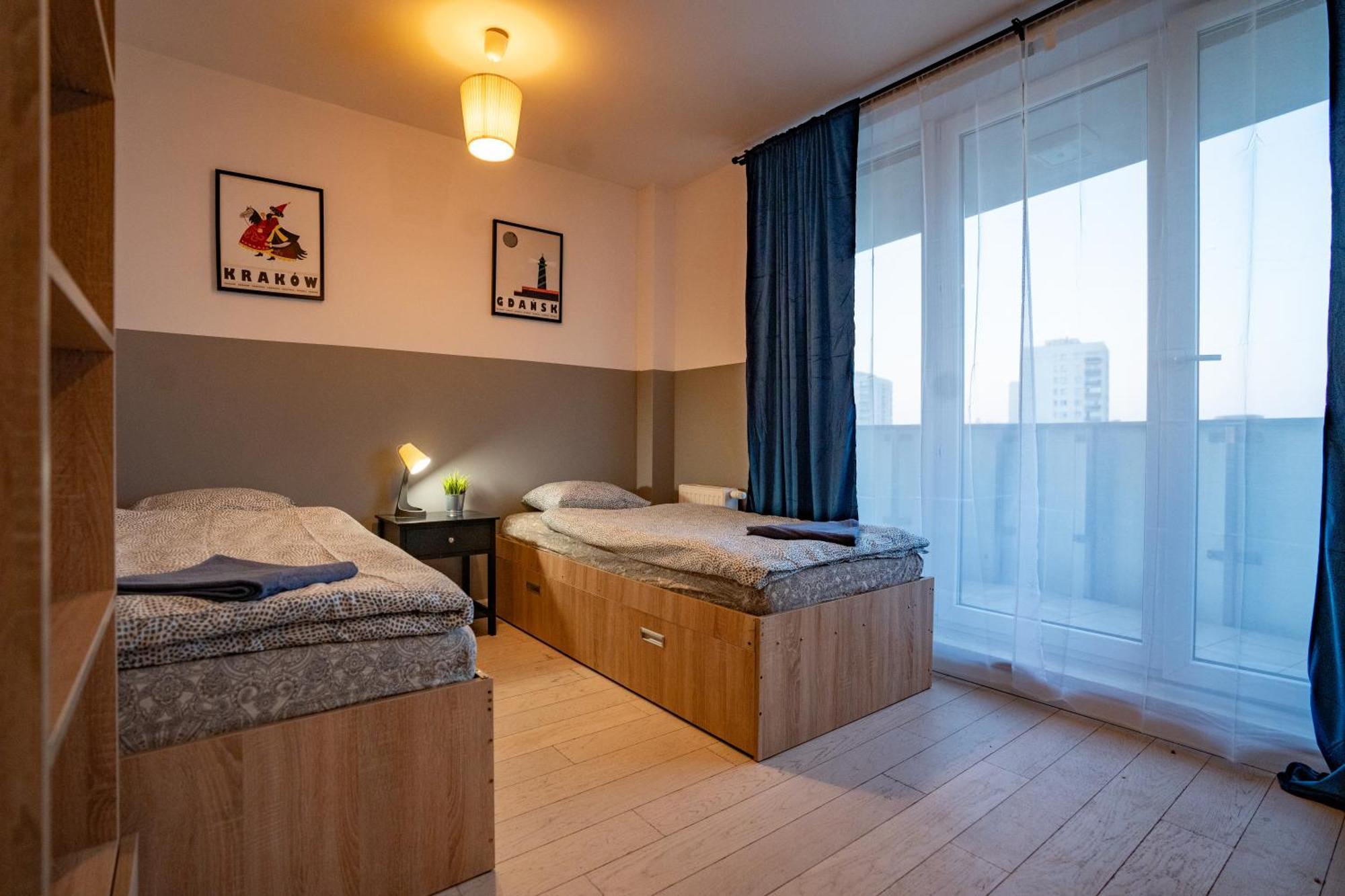 Waw Mokotow Pokoje Manhattan Varşovia Exterior foto